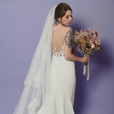 Wedding dress Boho, classic